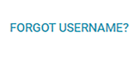 Forgot Username Button